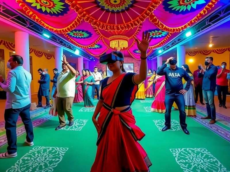 Garba Dance Moves in VR